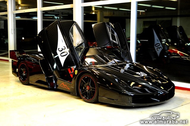 السيارة النادرة فيراري FXX السوداء لمايكل شوماخر معروضه للبيع مقابل 10 ملايين ريال 3